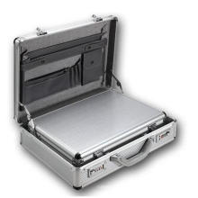 Aluminium Designer Aktentaschen Laptoptasche Aluminium Box